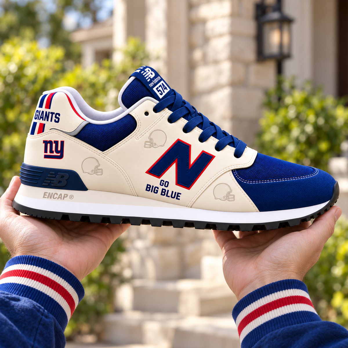 PREMIUM NYG NB 574 SNEAKER NHVH