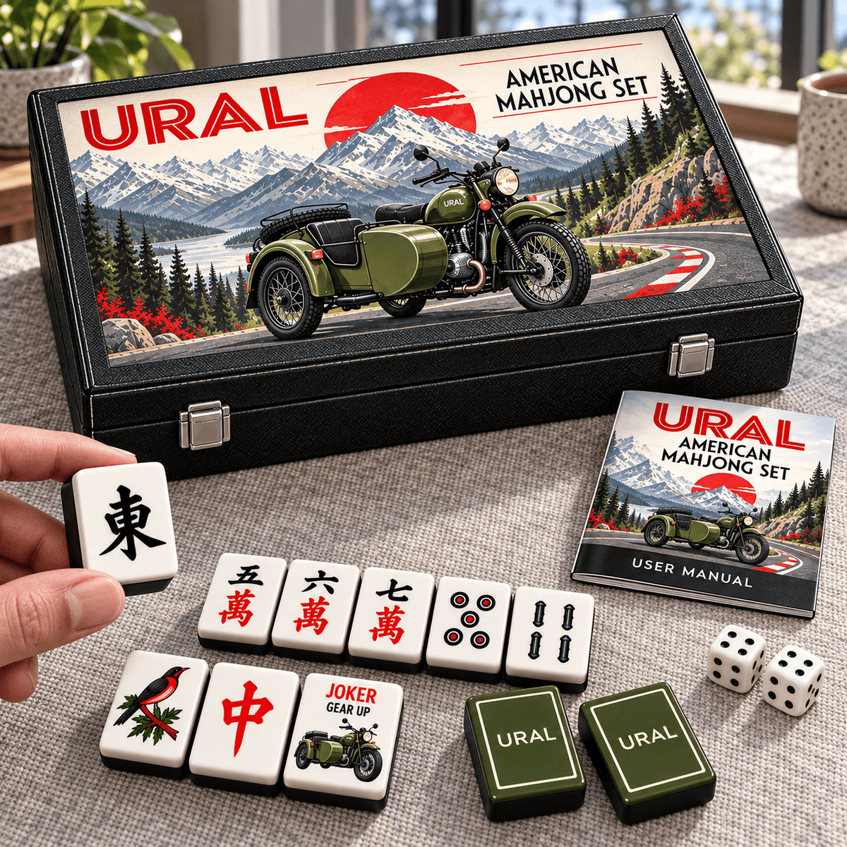 Premium URL Mahjong Tiles Set TTMH