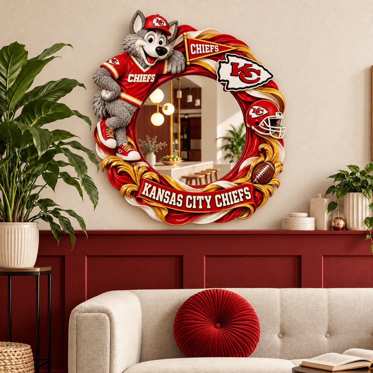 KCC 3D Mascot Wall Mirror DNBN