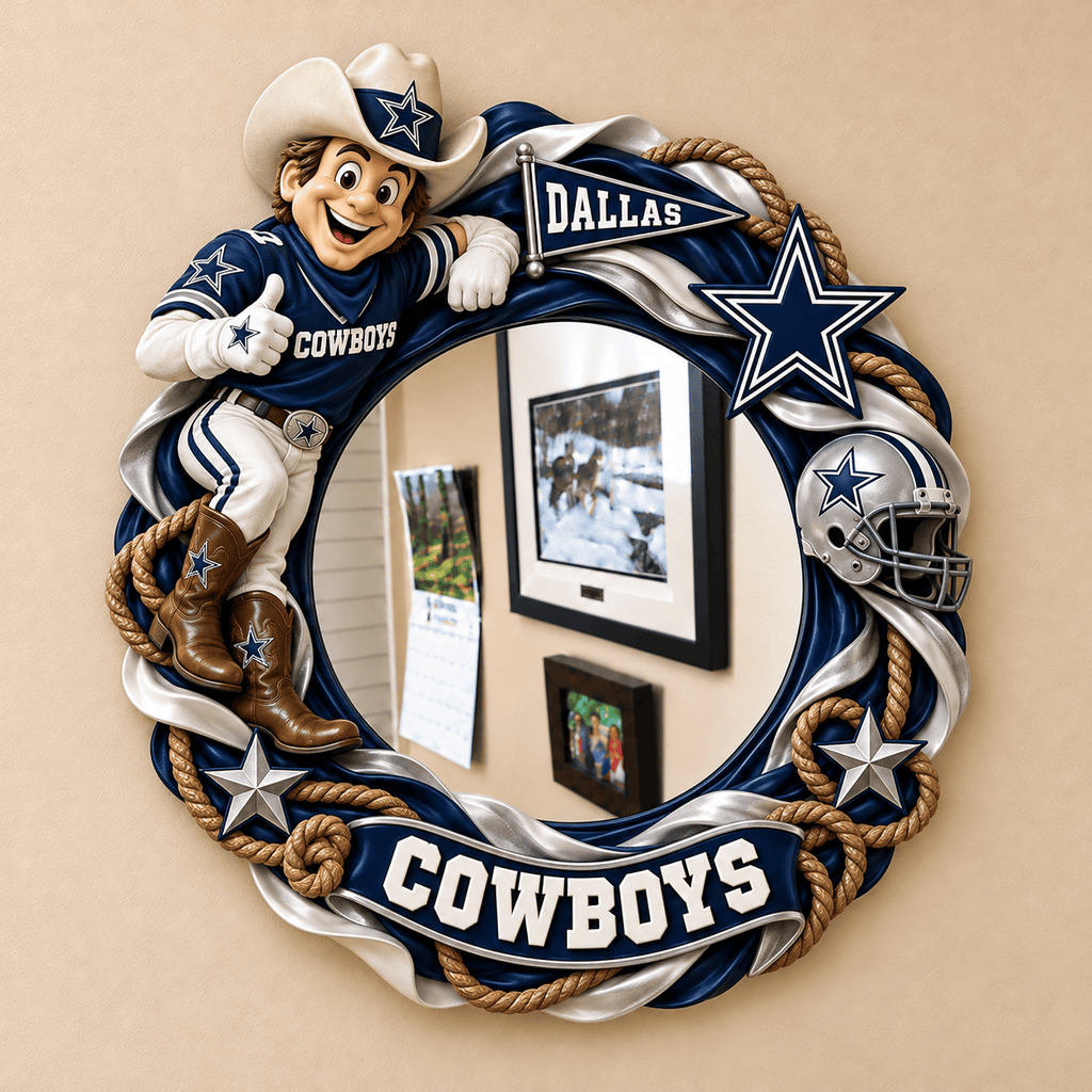 DLCB 3D Mascot Wall Mirror DNBN