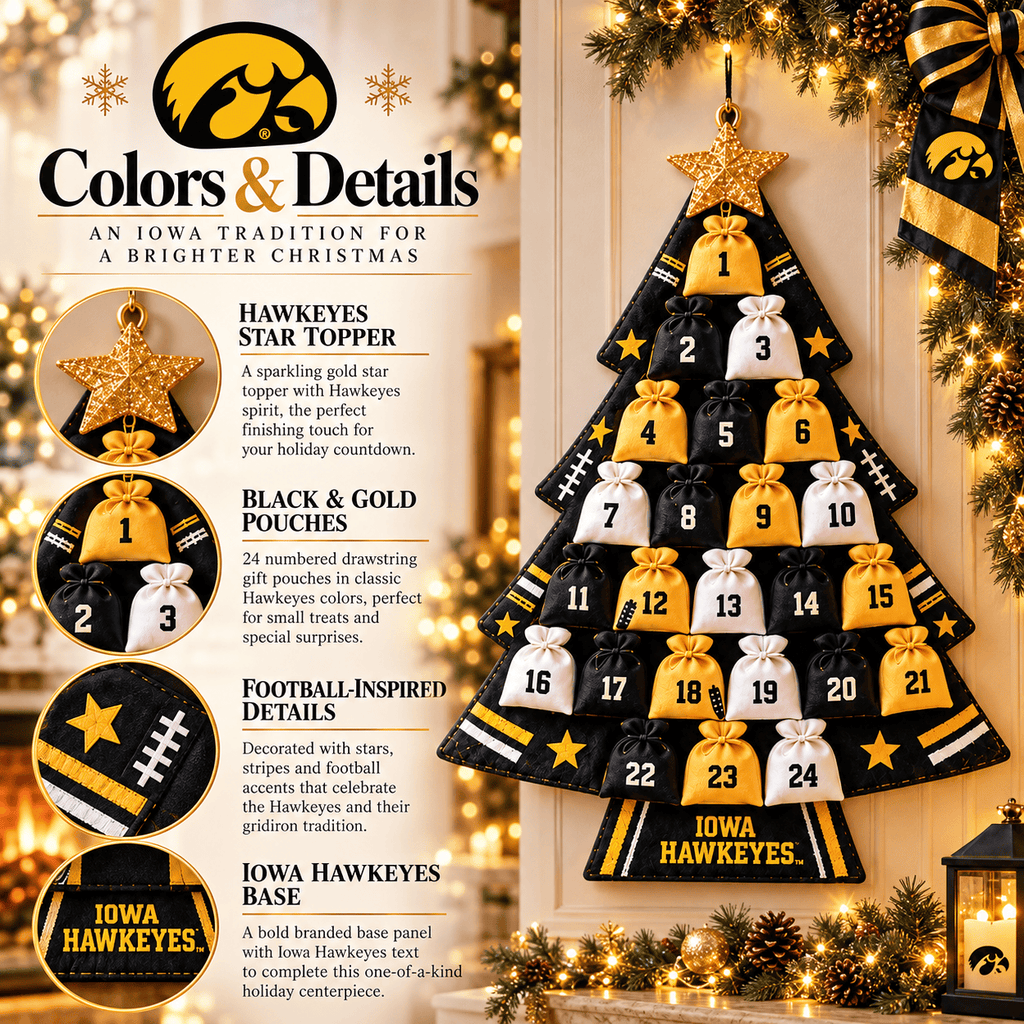 Premium IWHK Christmas Tree Countdown Calendar TNSM