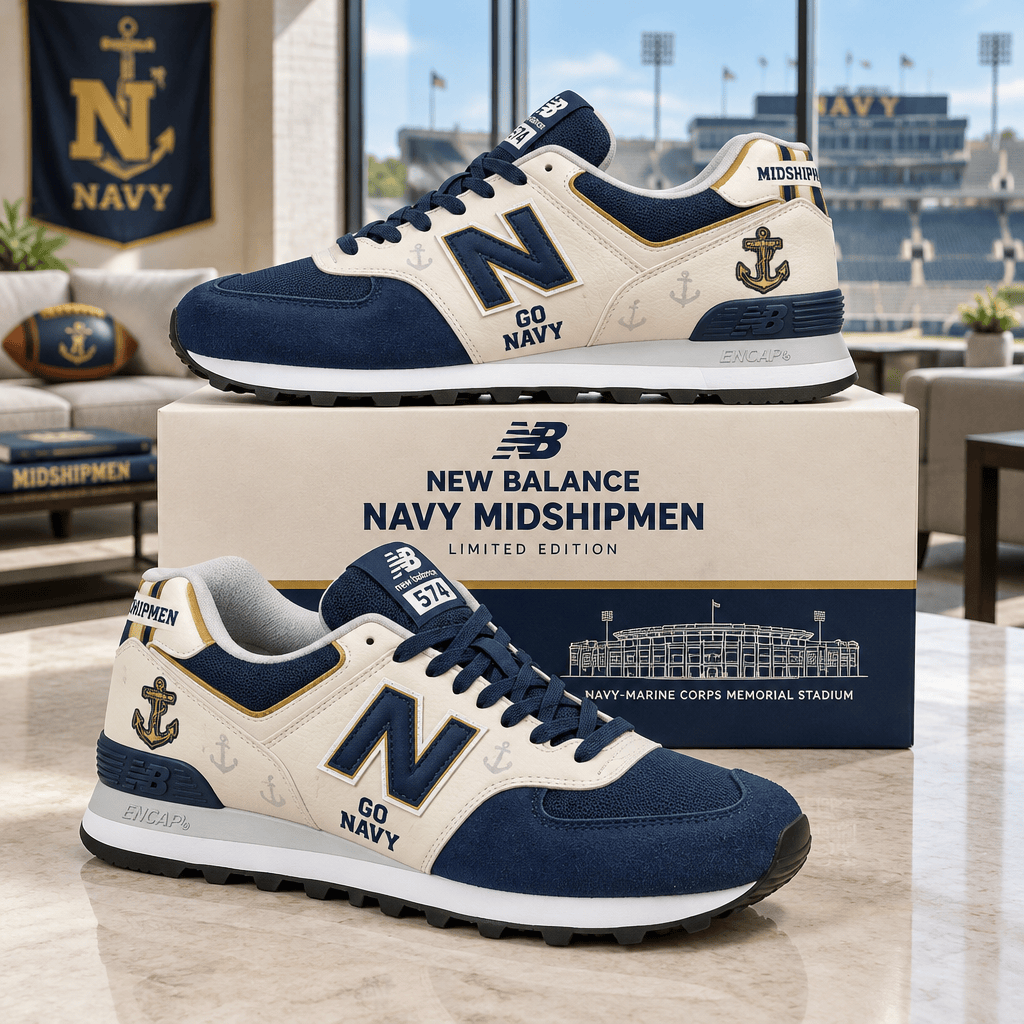 NMSM Premium NB 574 Sneaker DNBN