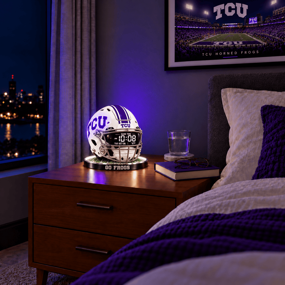 TCU Special Digital Clock TTTT