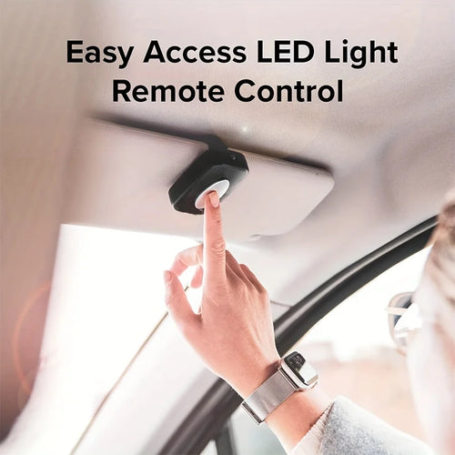 Baby Car Mirror with Remote Control Soft Led Light ShatterProof Acrylic Baby Mirror for Car